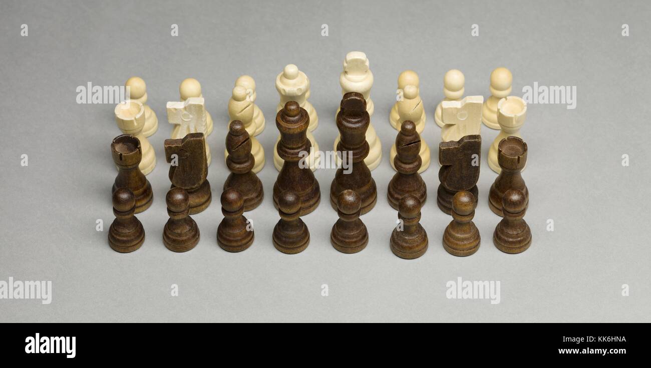 chess pieces Stock Photo