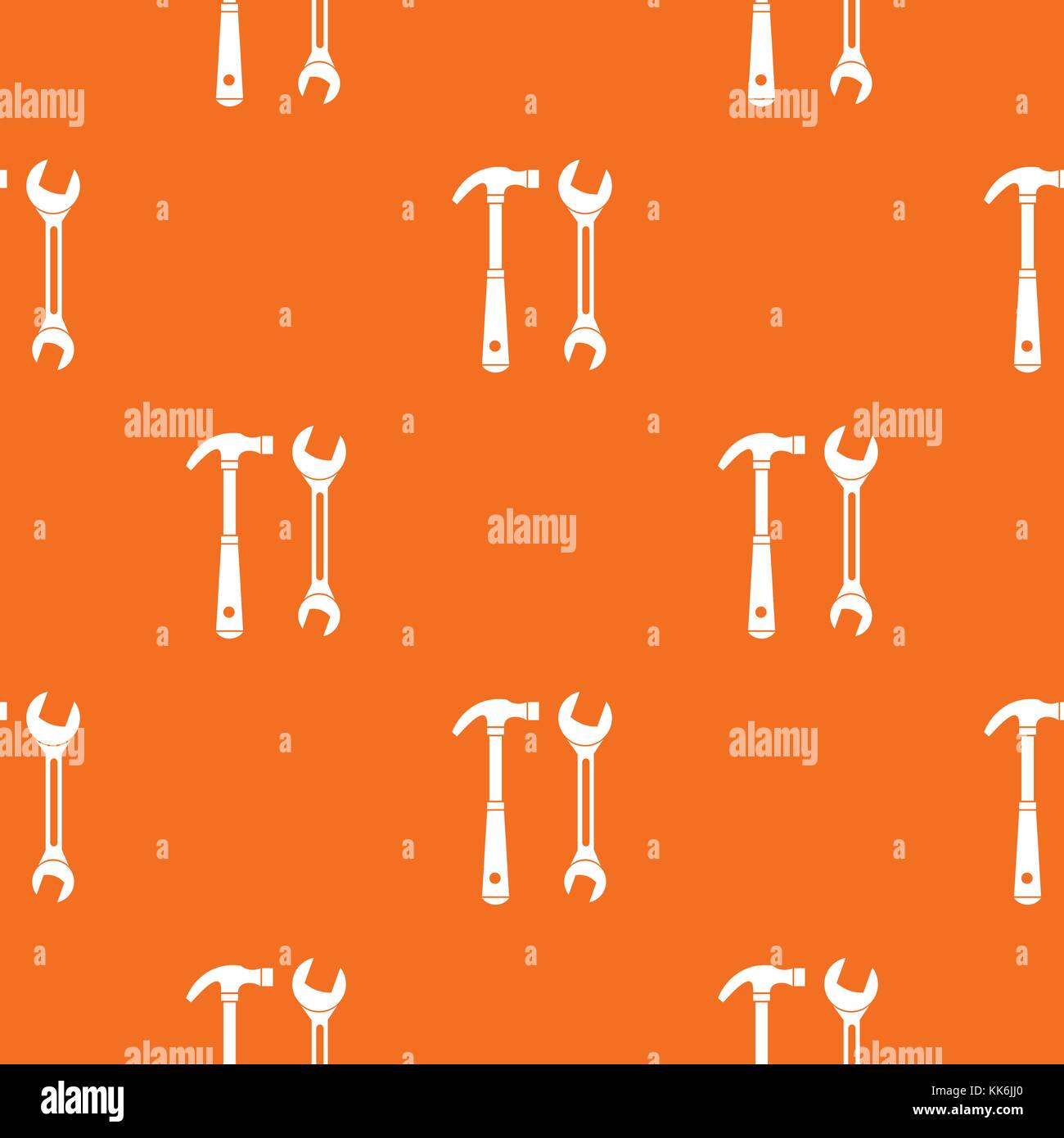 Hammer and wrench pattern seamless Stock Vector Image & Art - Alamy
