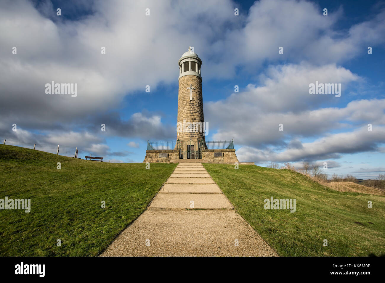 Crich Stand, Derbyshire Stock Photo