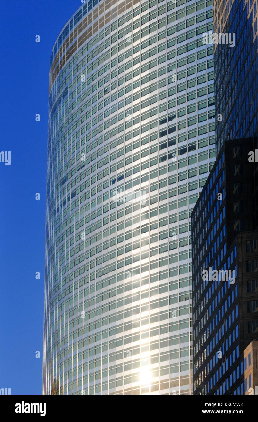 Modern Goldman Sachs Office Building in Lower Manhattan. Stock Photo