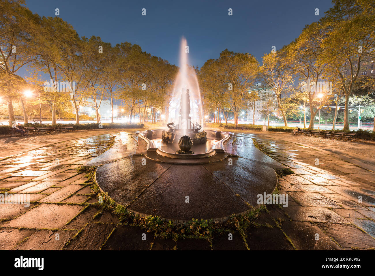 Bailey Fountain is a 19th century outdoor sculpture in New York City