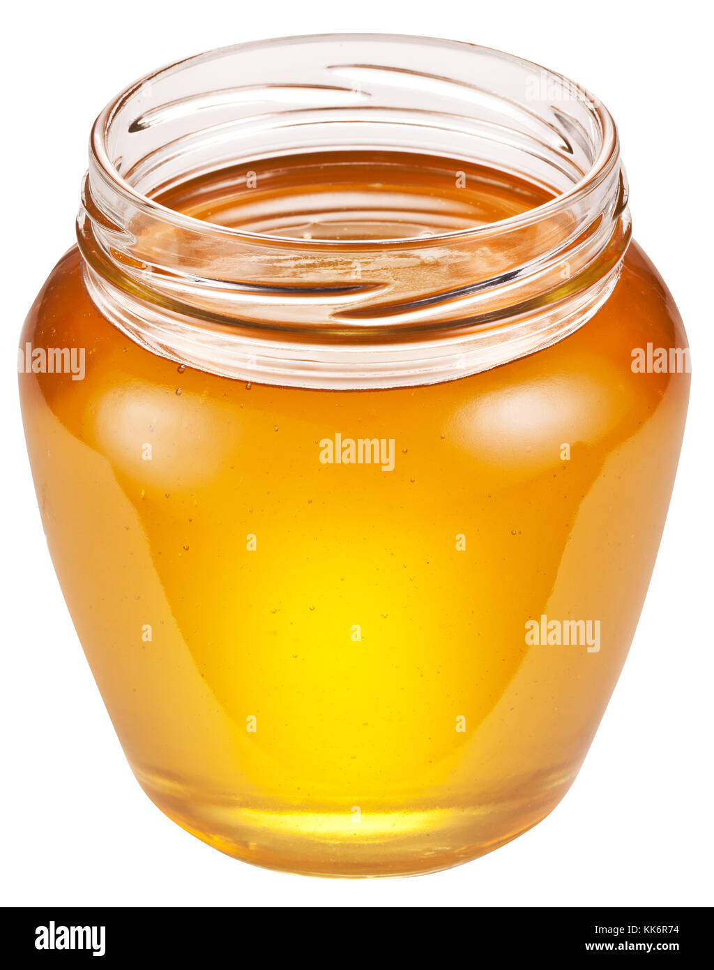 Jar full of fresh honey. File contains clipping paths Stock Photo Alamy