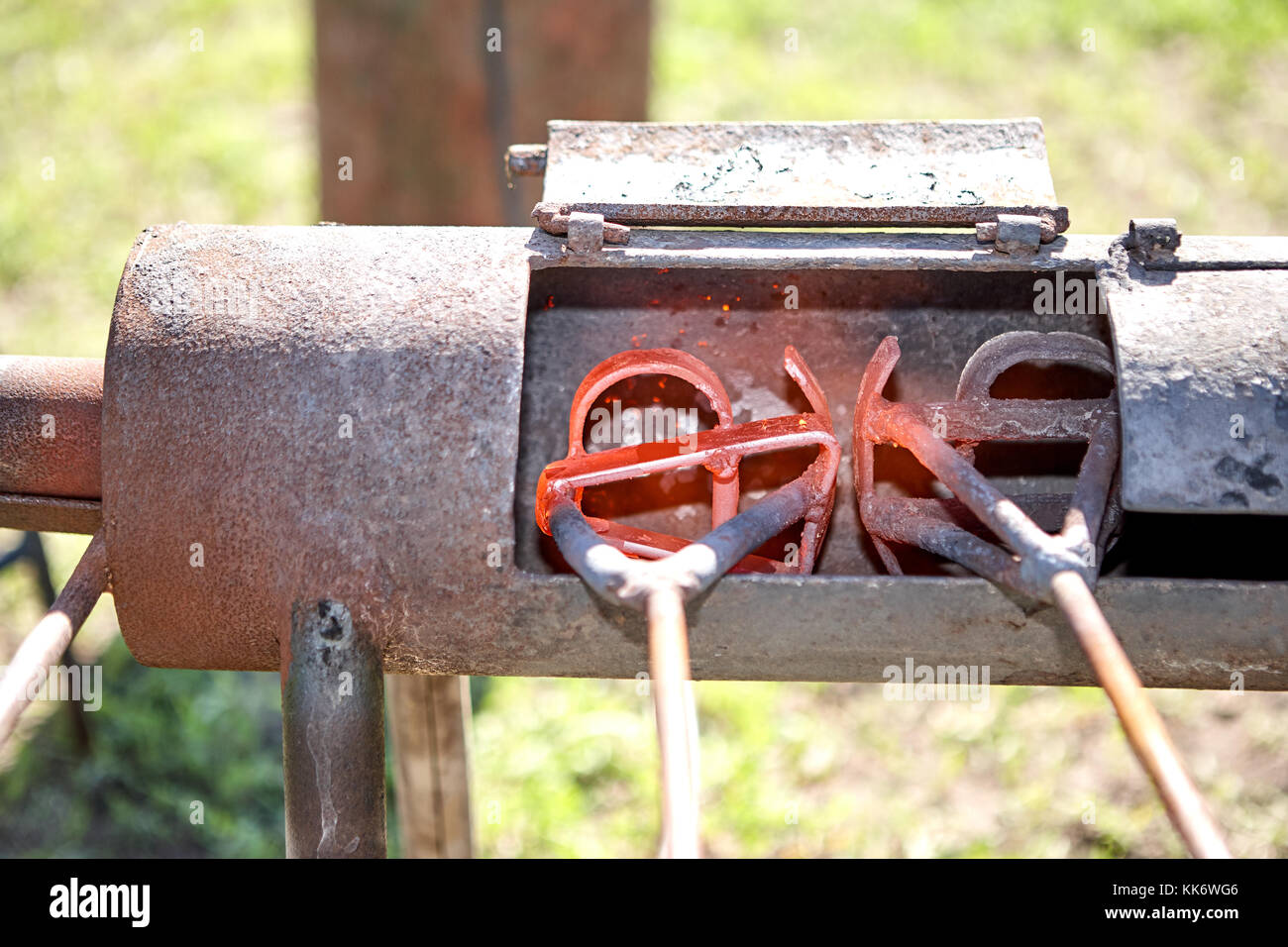 Branding irons hi-res stock photography and images - Alamy