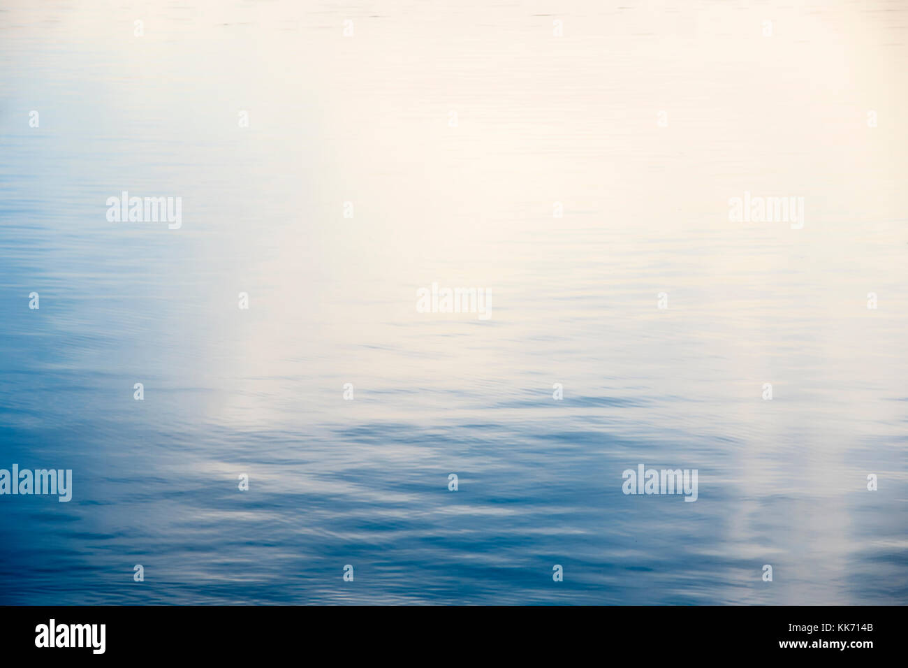 Calm Sea Water Background Stock Photo