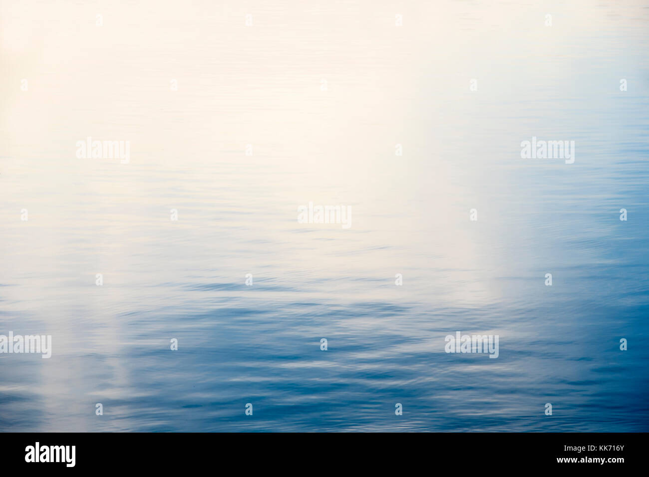 Calm Sea Water Background Stock Photo