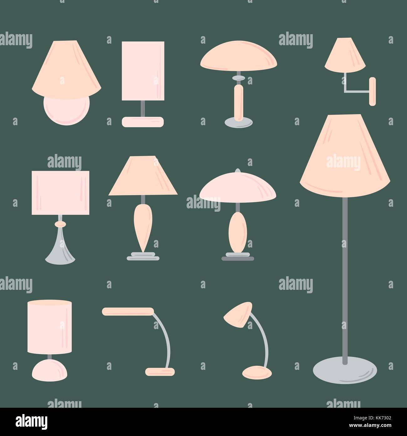Types of lamps hi-res stock photography and images - Alamy