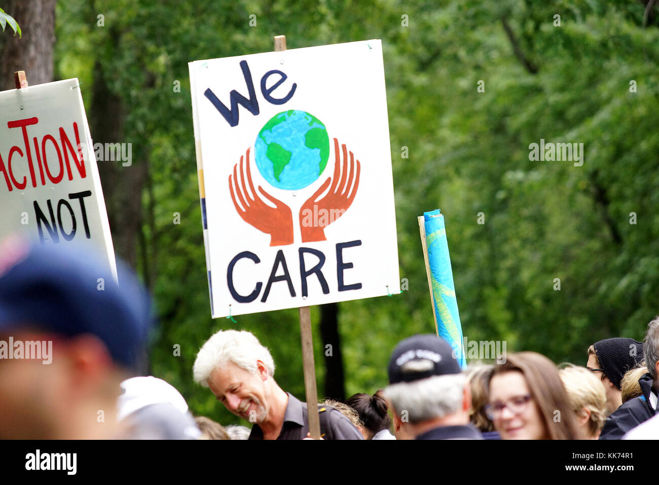 Montreal,Canada, 9 September,2014.Protest against world climate change. Credit:Mario Beauregard/Alamy Live News Stock Photo
