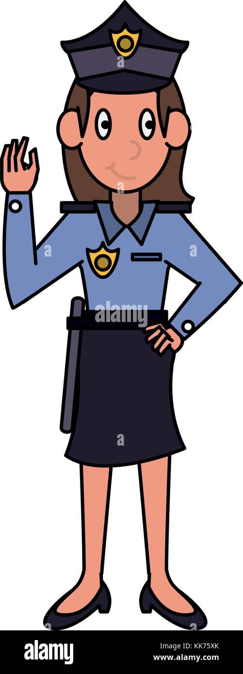 Police Woman Hat High Resolution Stock Photography and Images - Alamy