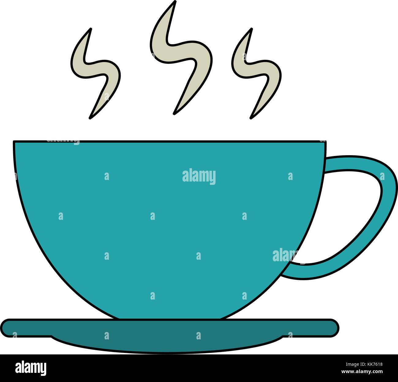 Hot coffee cup Stock Vector Image & Art - Alamy