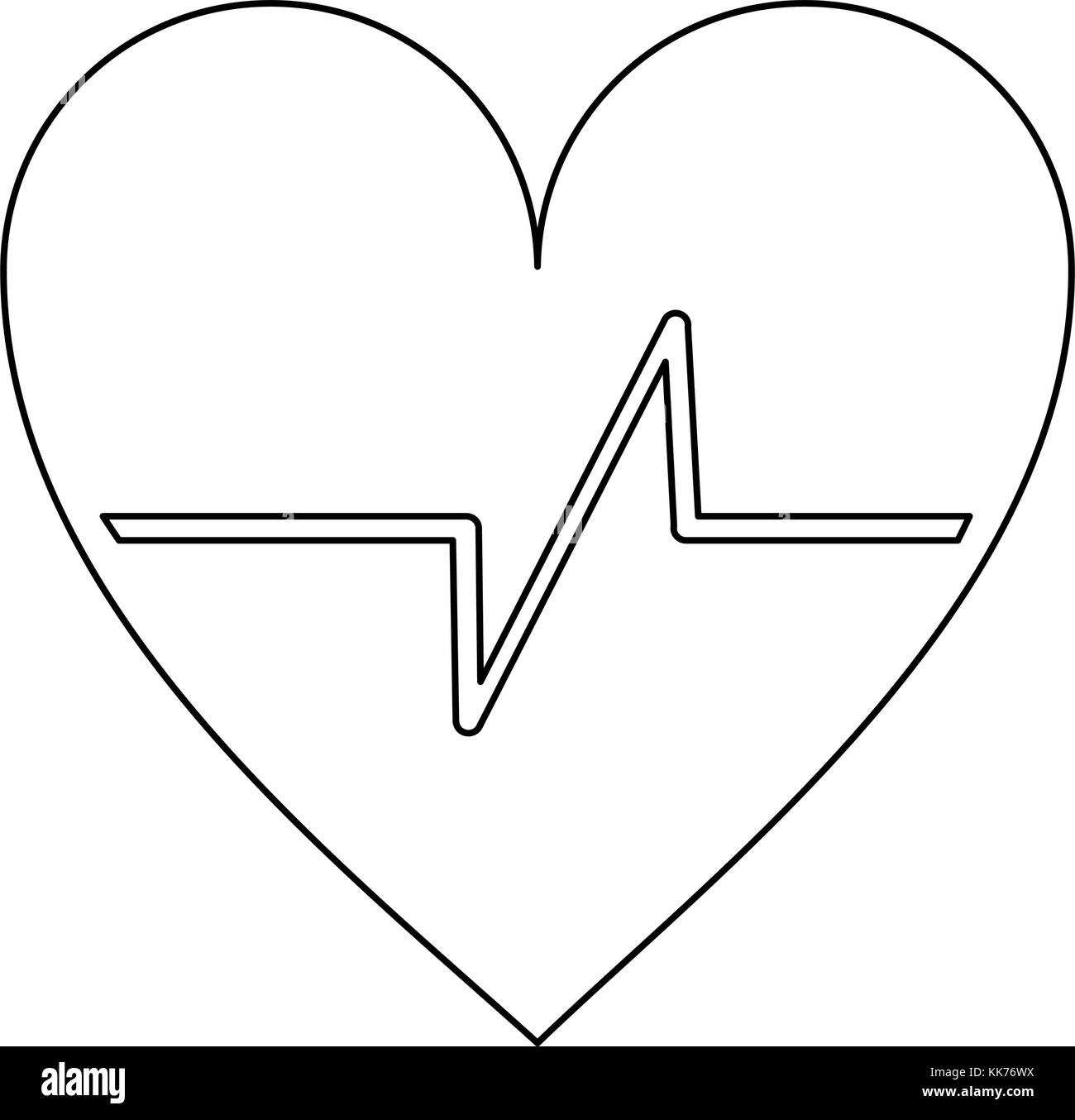 Heartbeat Black and White Stock Photos & Images Alamy