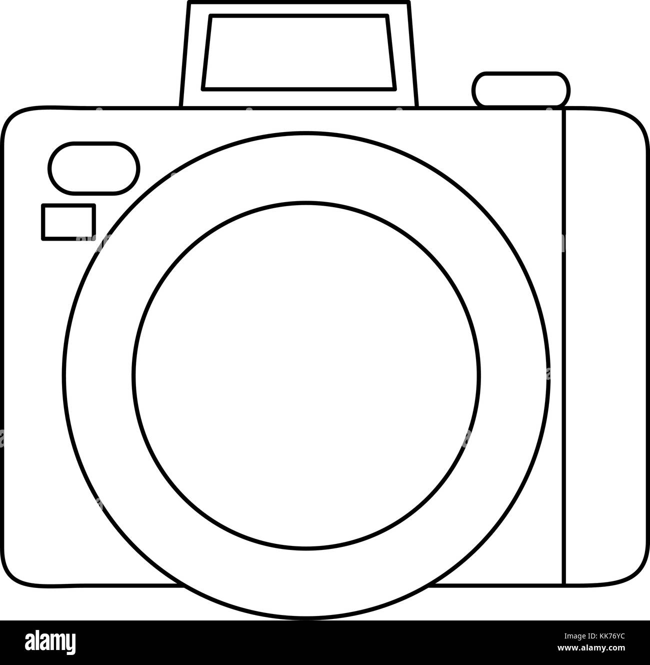 Photographic camera symbol Stock Vector Image & Art Alamy