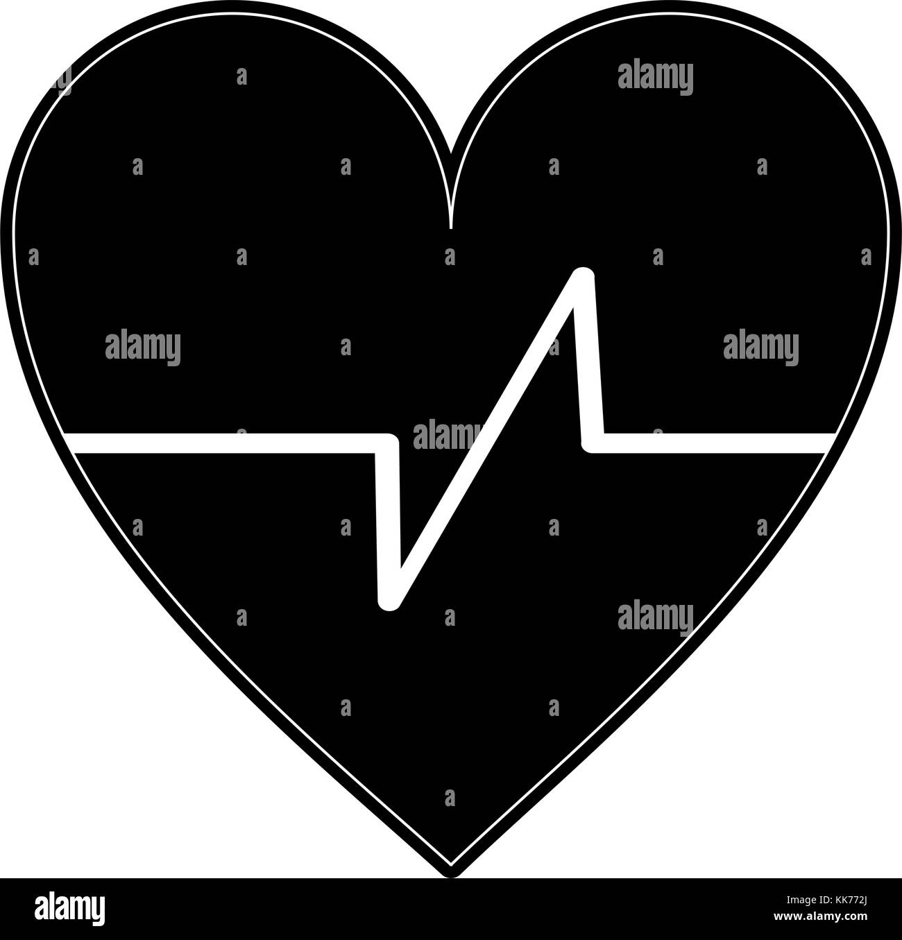 Heartbeat Black and White Stock Photos & Images Alamy