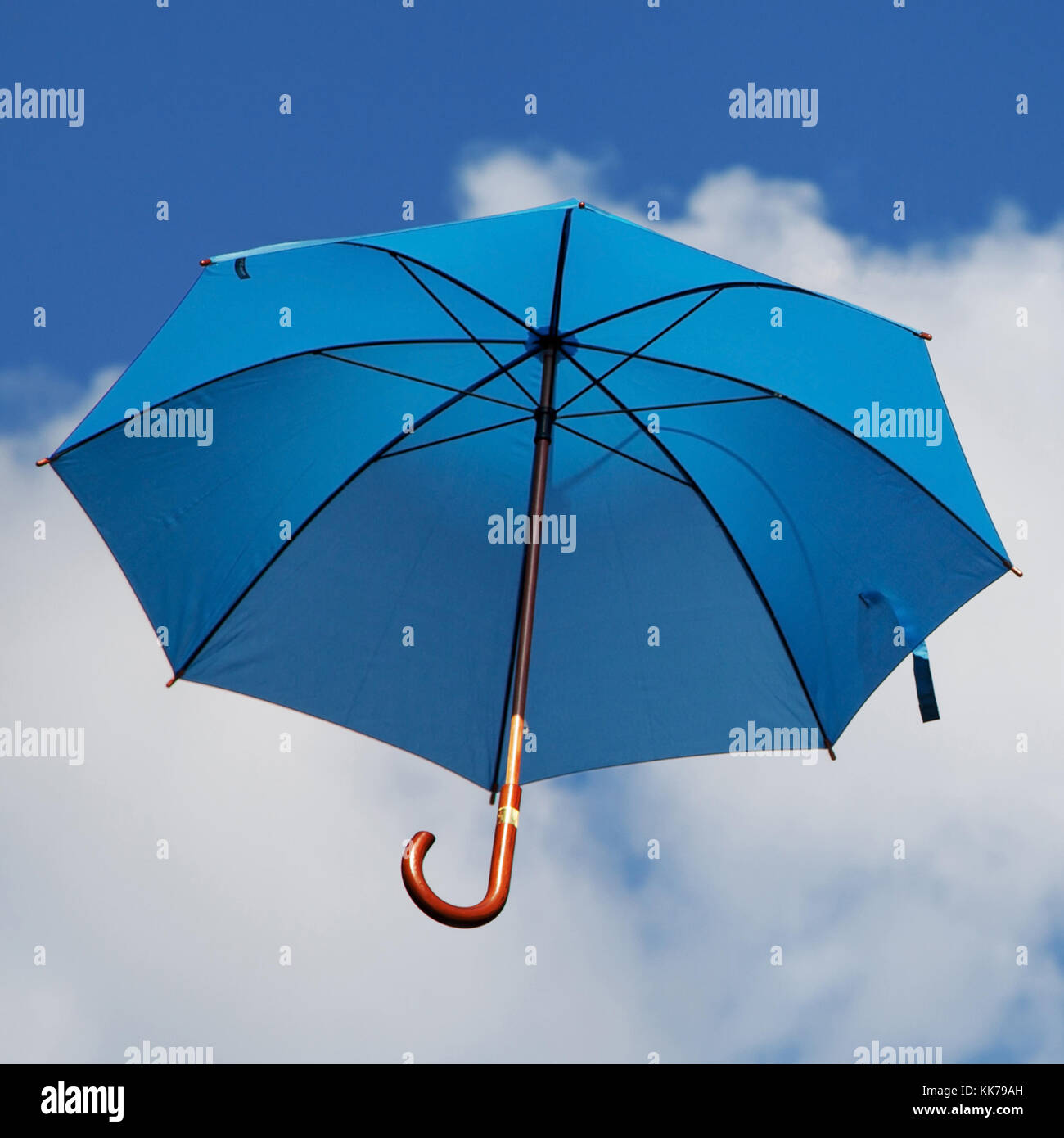 Umbrella Floating In Sky High Resolution Stock Photography and Images