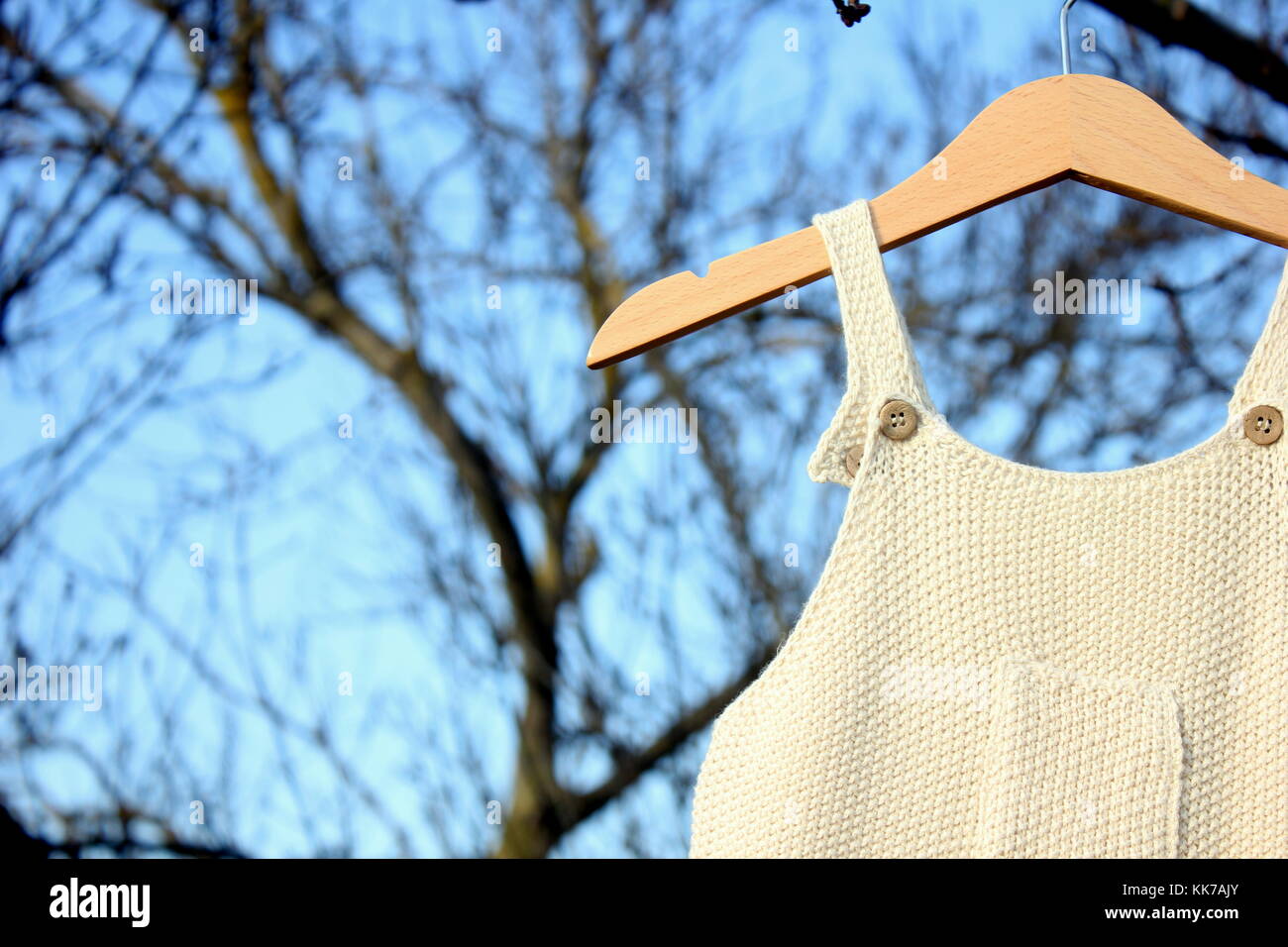 baby with cute clothes Stock Photo