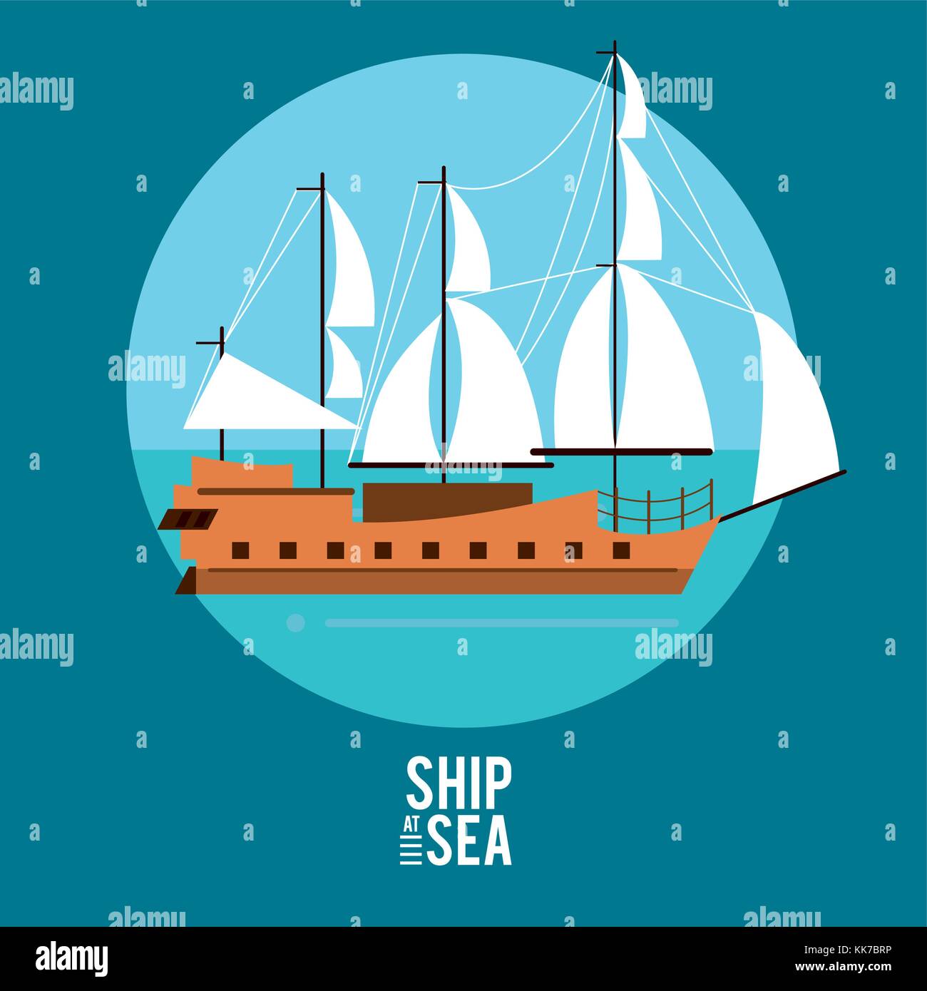 Old ship dock Stock Vector Images - Alamy