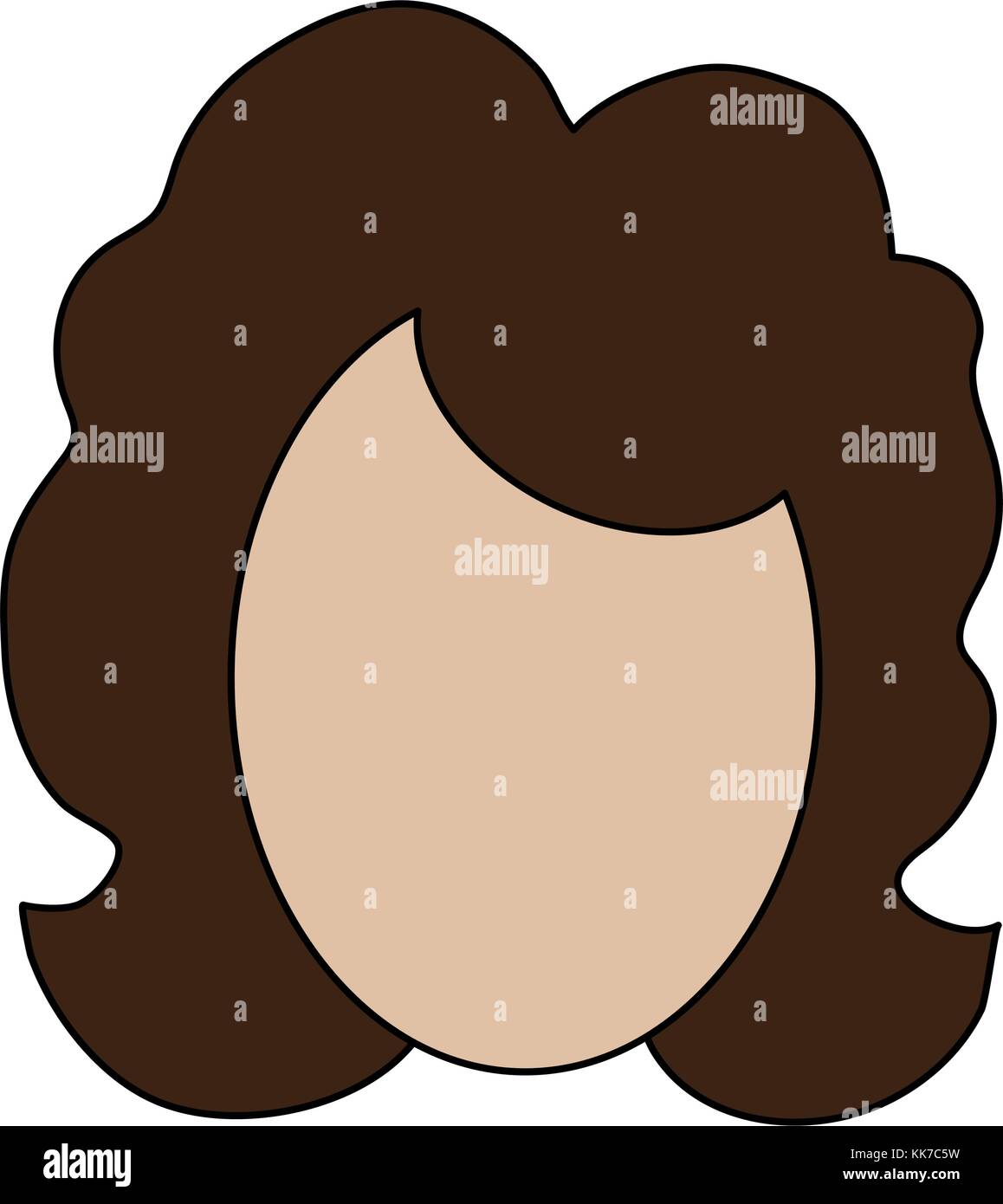 Woman faceless avatar Stock Vector Image & Art - Alamy