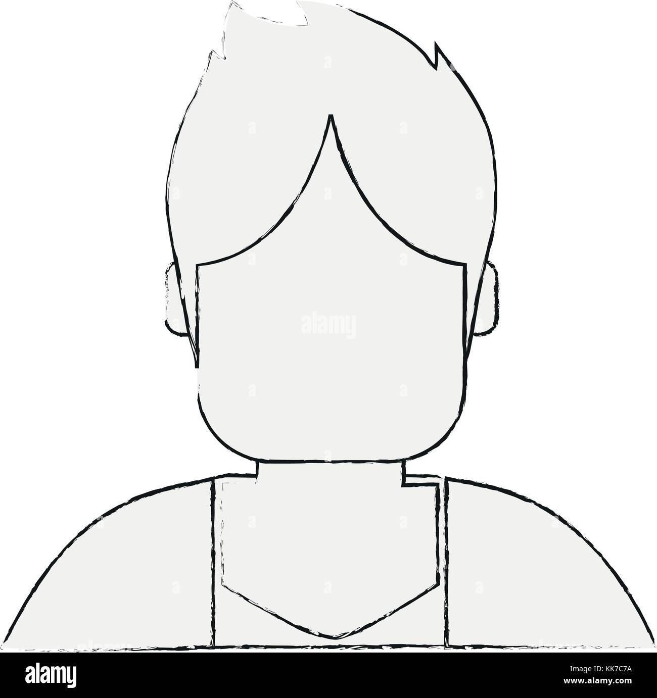 Man faceless avatar Stock Vector Image & Art - Alamy