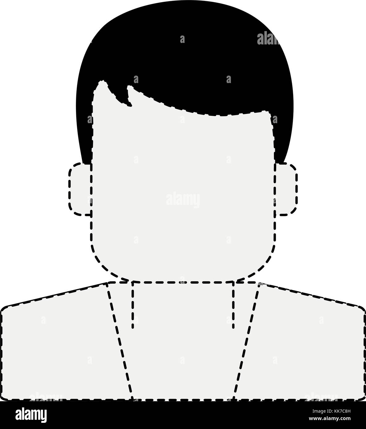 Man faceless avatar Stock Vector Image & Art - Alamy