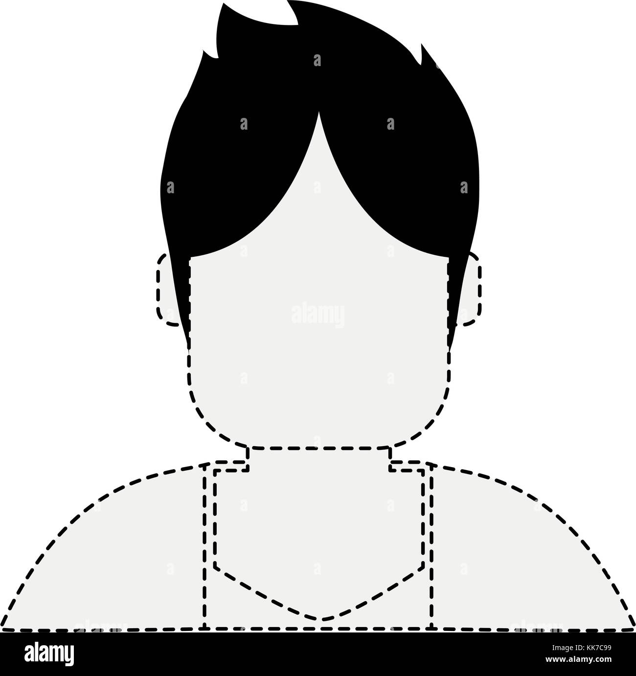 Man faceless avatar Stock Vector Image & Art - Alamy