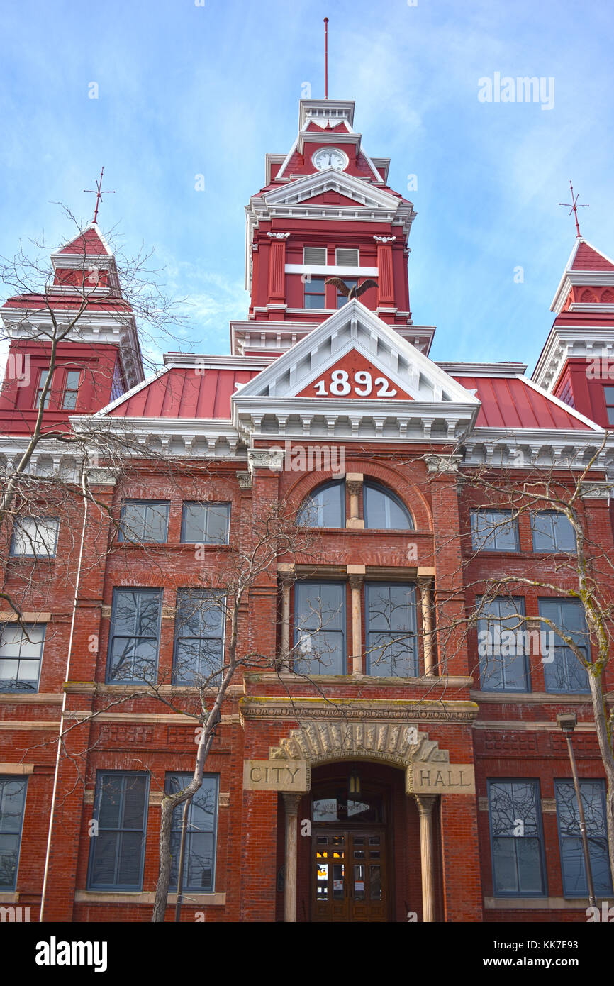 Museum of History and Art in downtown Bellingham, Washington. A