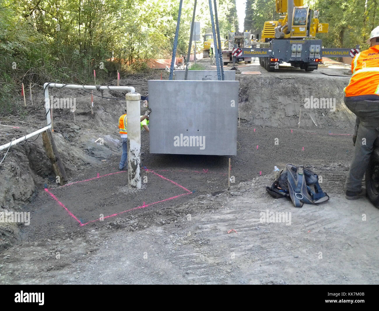 This project on SR 121 (Tilley Road) in Thurston County replaces