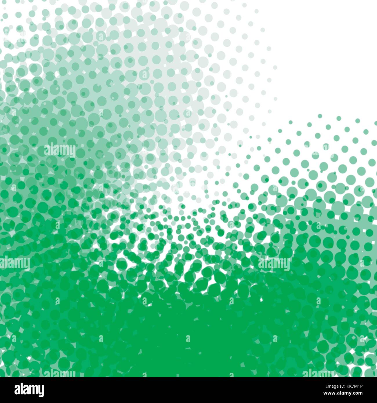 leaf green abstract watercolor raster dot pattern with fading area ...