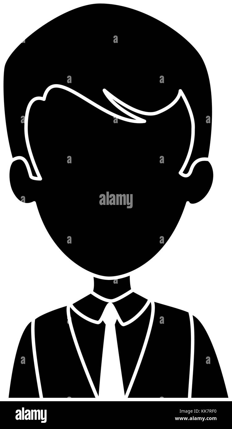 elegant businessman avatar character Stock Vector Image & Art - Alamy