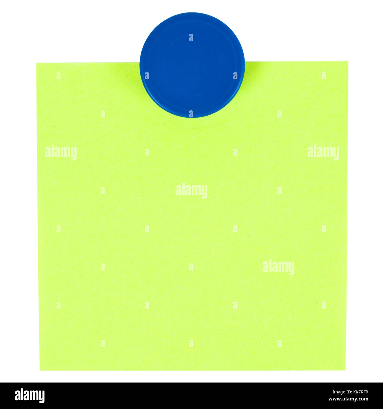 Adhesive note and button on whiteboard Stock Photo Alamy