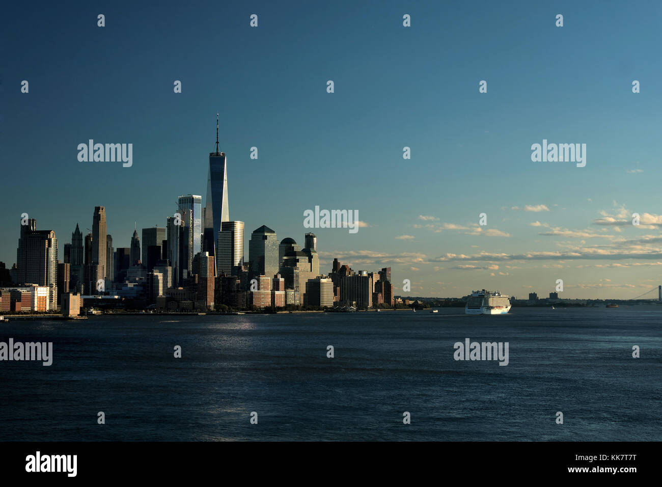 New York Skyline with Empire State Building Stock Photo Alamy
