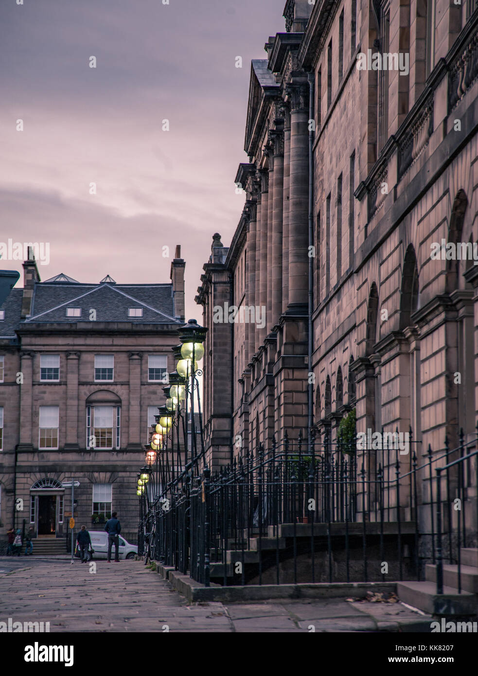 House on Charlotte Square, Edinburgh. Scotland Stock Photo Alamy