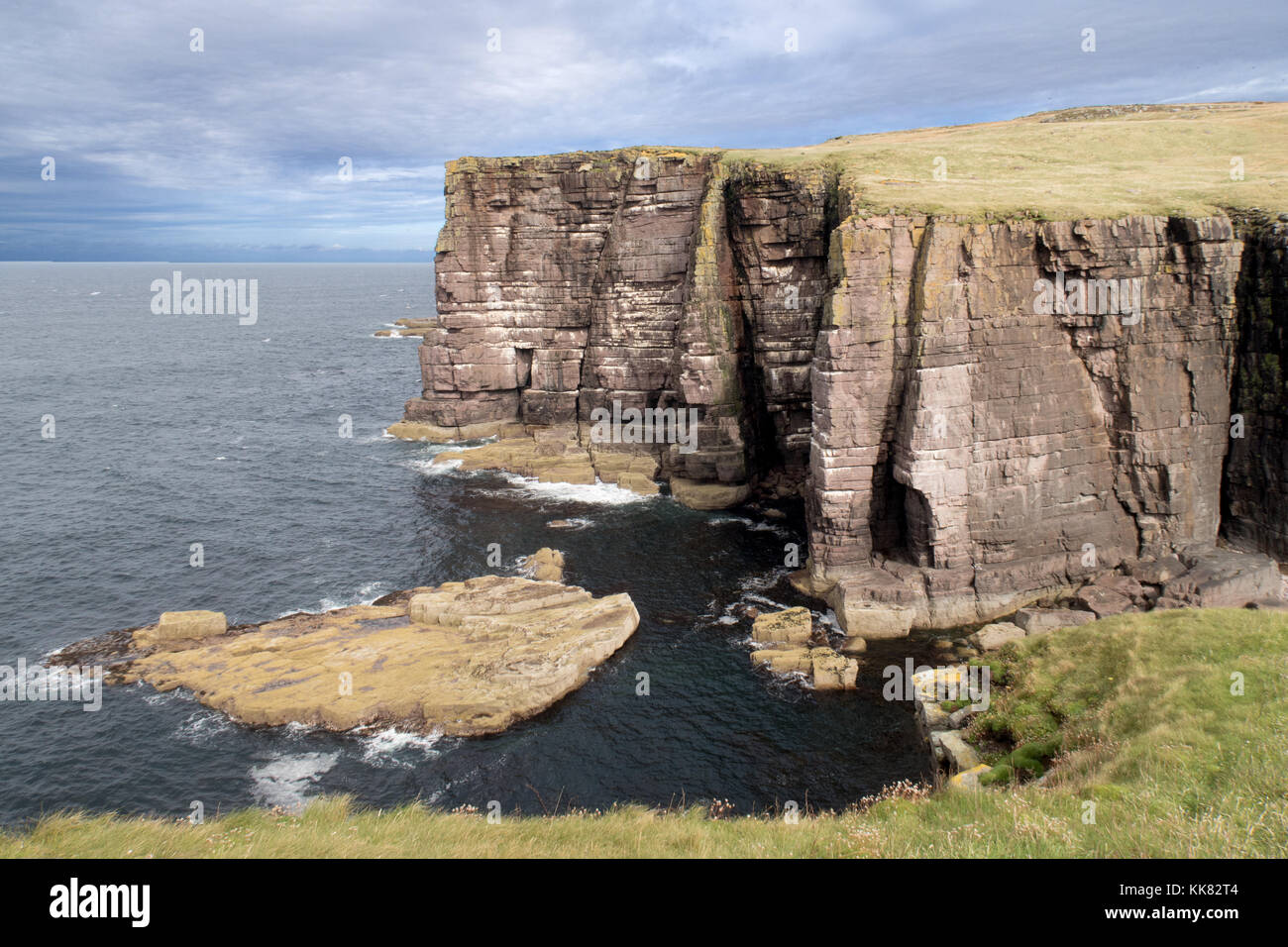 Handa Island, Scotland. An uninhabited island off the north west coast of Scotland that is managed by the Scottish Wildlife Trust as a bird reserve Stock Photo