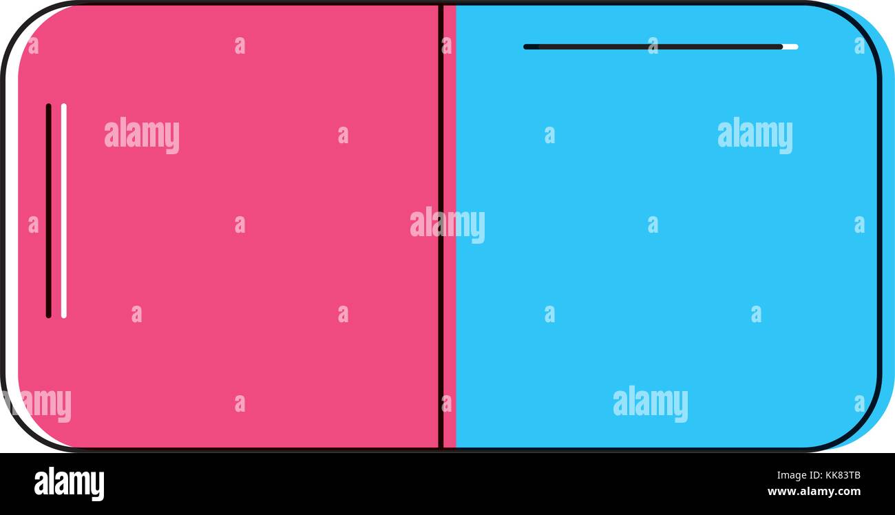 eraser-with-two-sides-icon-image-stock-vector-image-art-alamy
