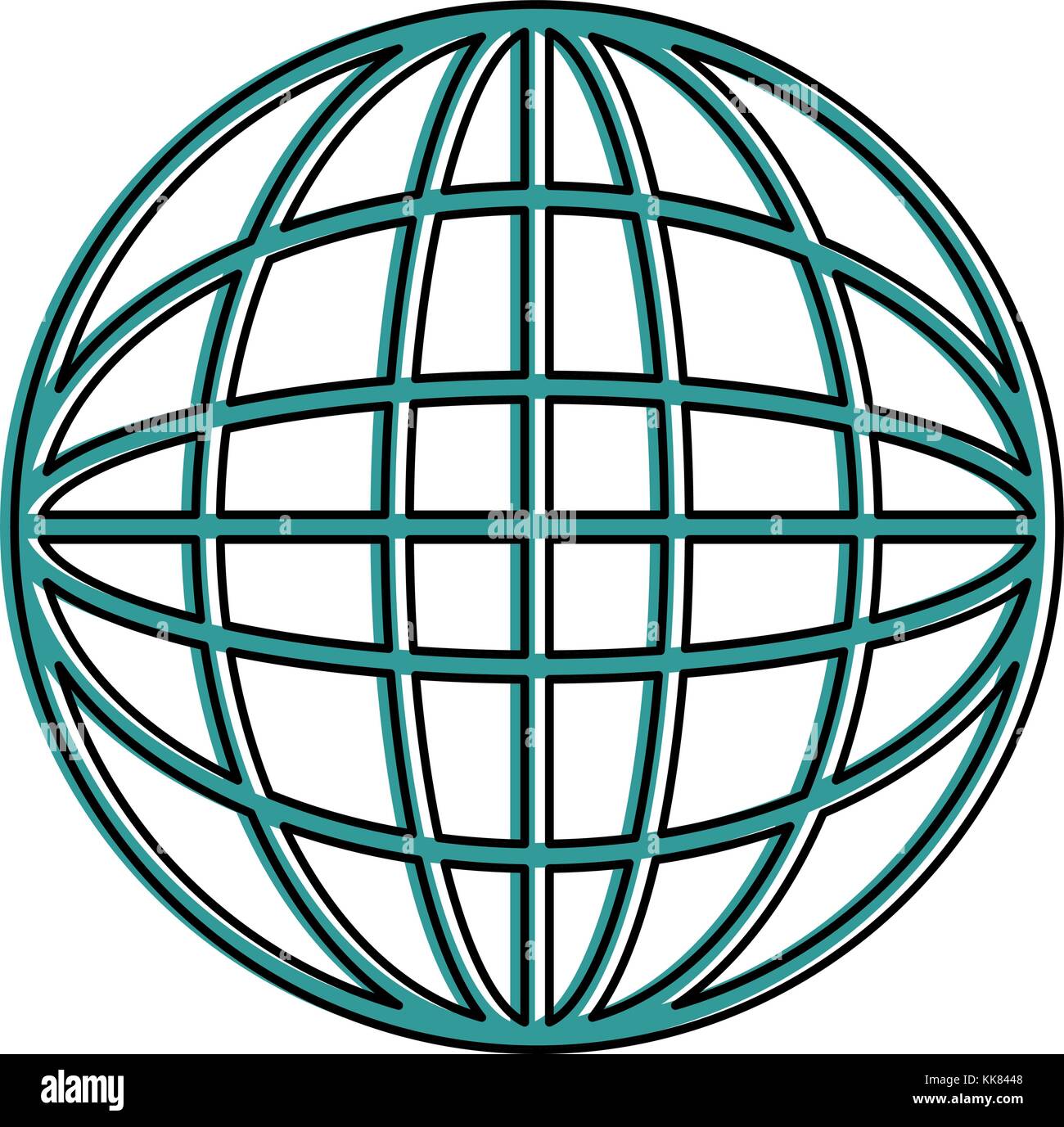sphere planet isolated icon Stock Vector Image & Art - Alamy