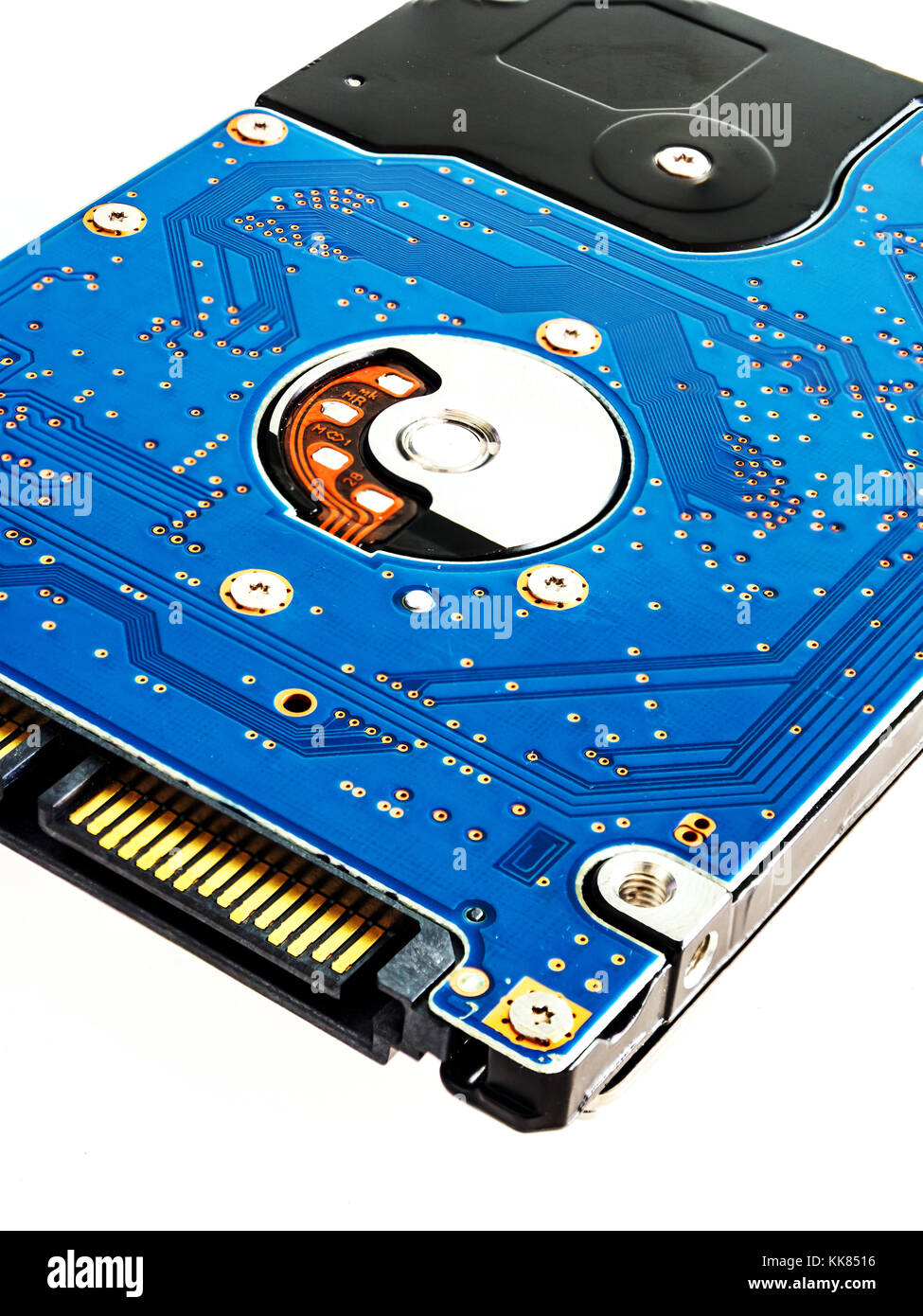 hard disk drive on white background Stock Photo - Alamy