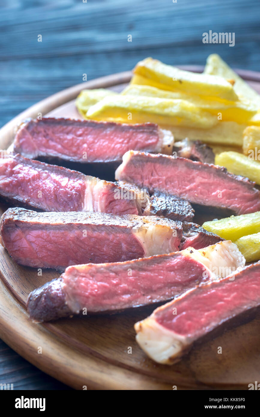 Ribeye steak baked potato hi-res stock photography and images - Alamy