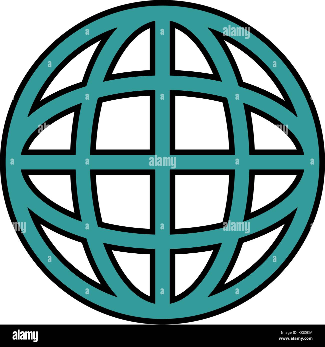 sphere planet isolated icon Stock Vector Image & Art - Alamy