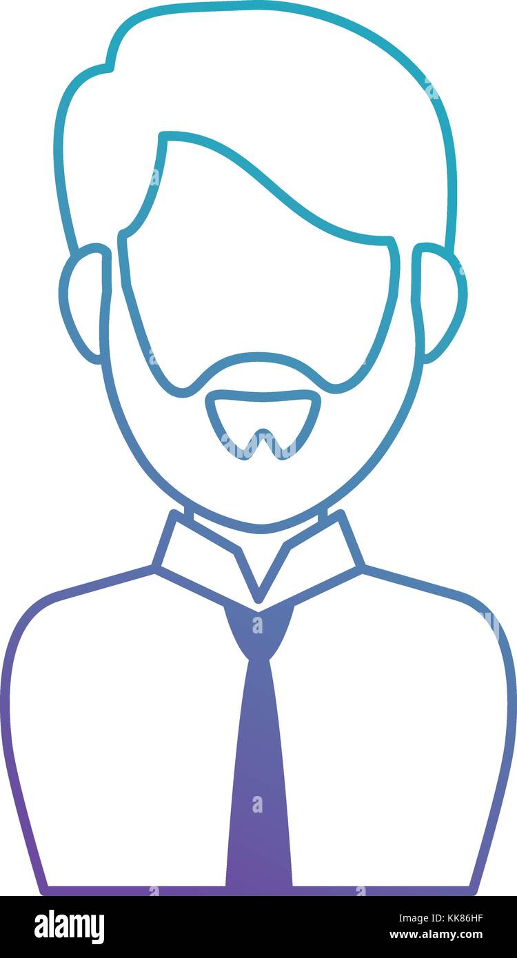 elegant businessman avatar character Stock Vector Image & Art - Alamy
