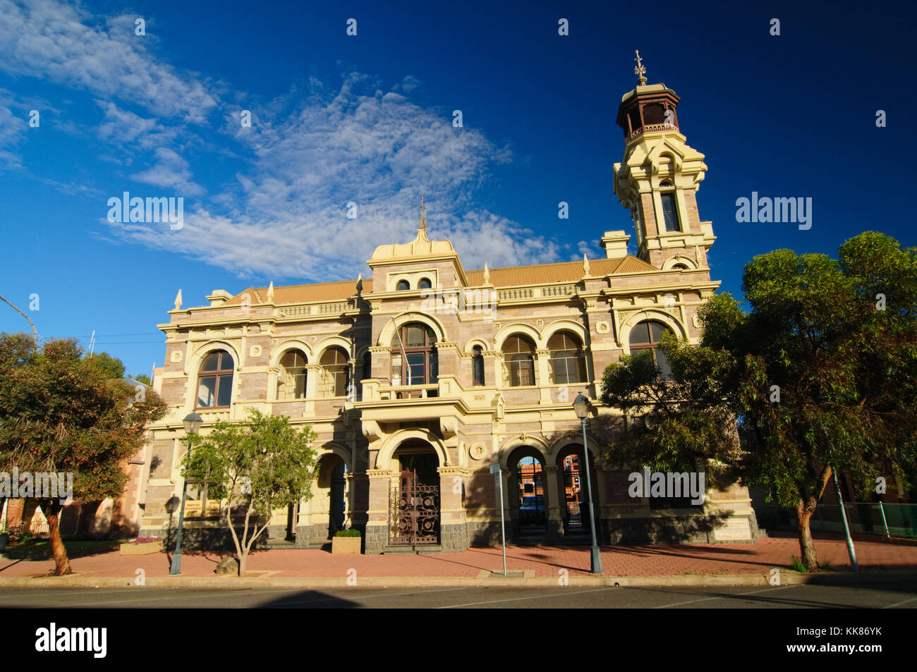 Old Town Hall, Broken Hill, New South Wales (NSW), Australia Stock