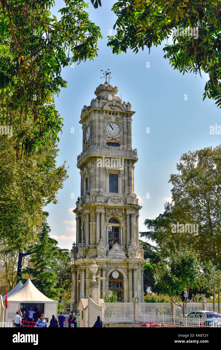 Dolmabahce Clock Tower High Resolution Stock Photography and Images - Alamy