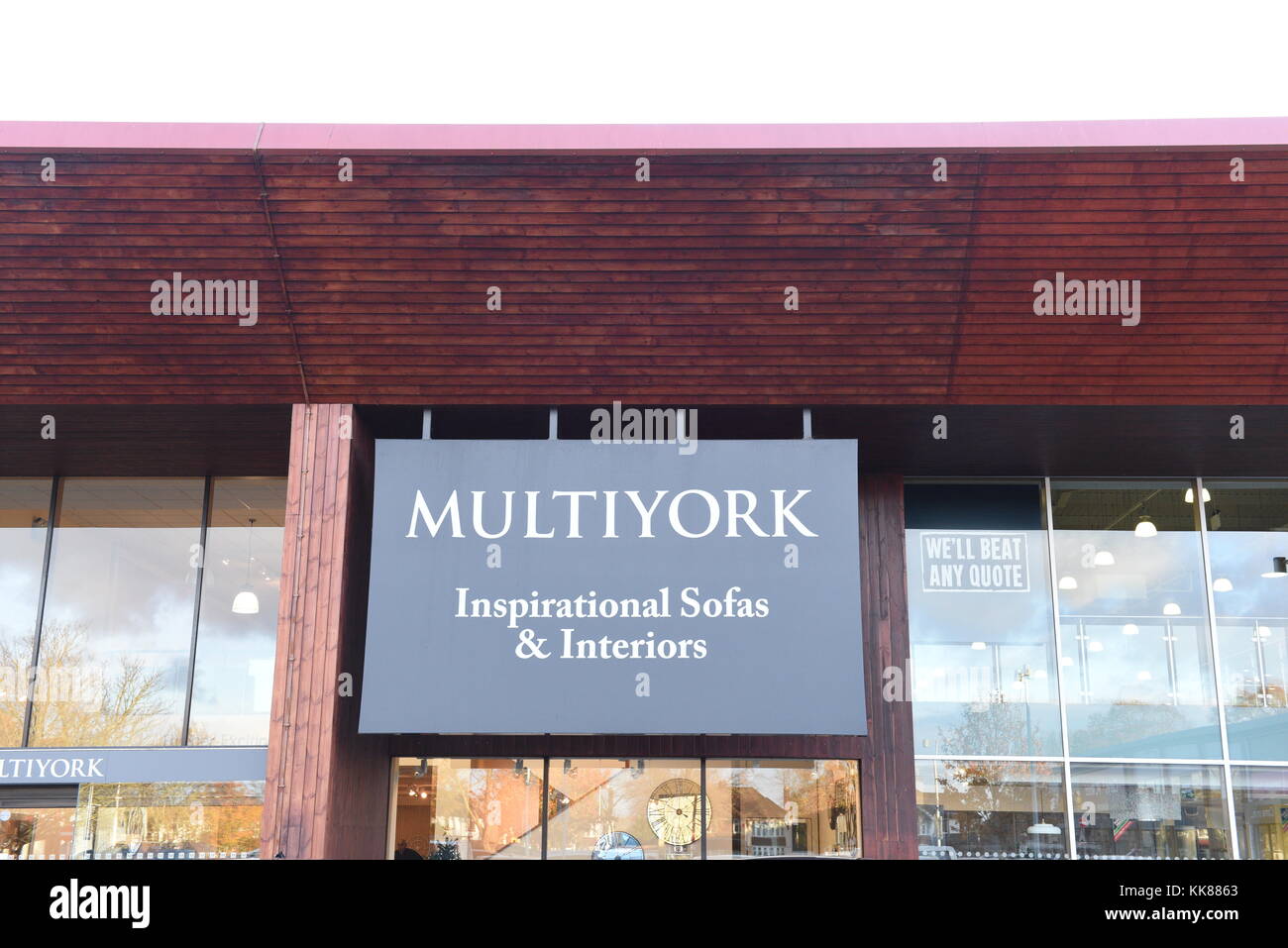 Multiyork shop front oxford 2017 Stock Photo