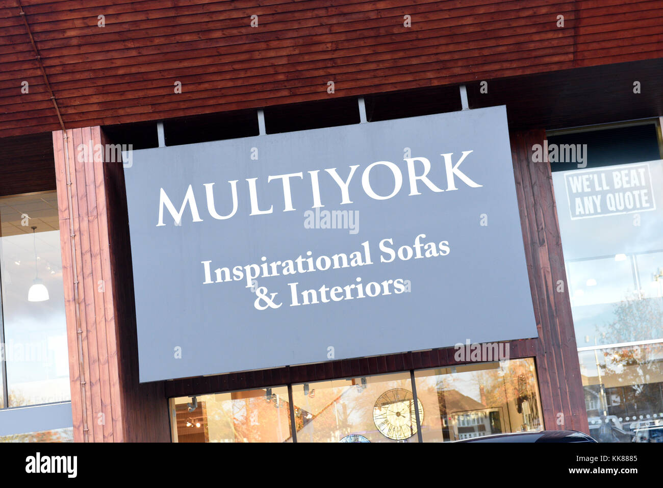 Multiyork shop front oxford 2017 Stock Photo