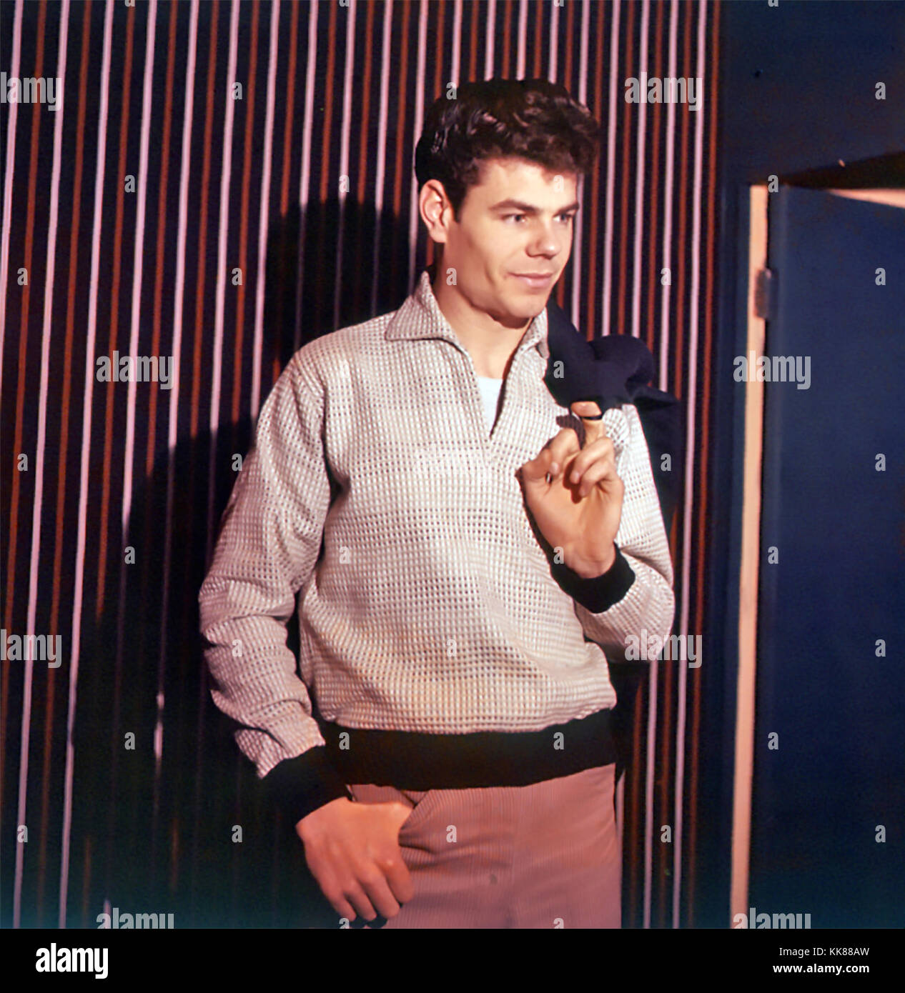 JOHNNY GENTLE  English pop singer in 1960 Stock Photo