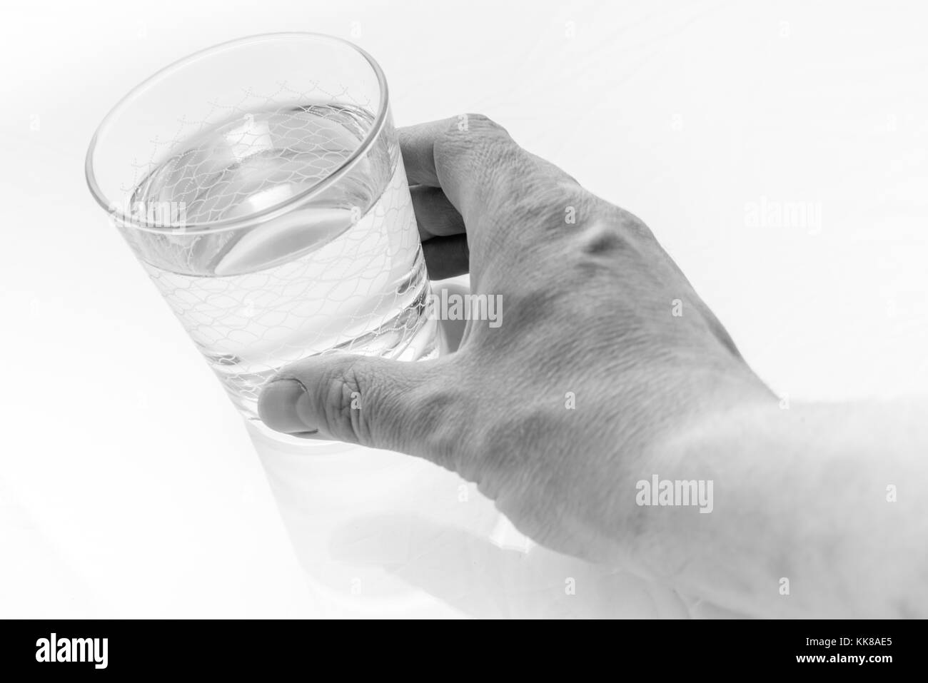 Glass of water Stock Photo Alamy