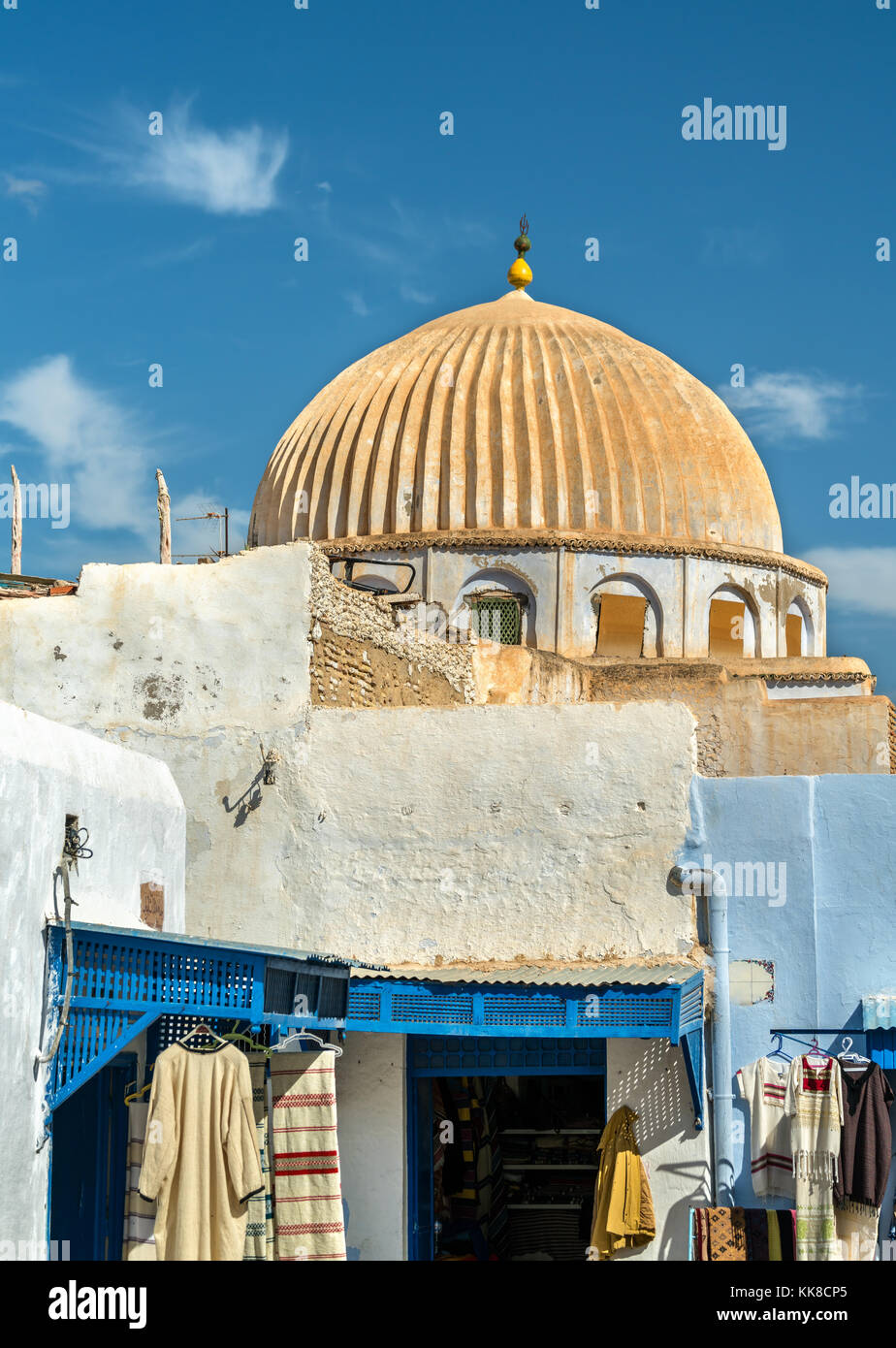Traditional houses in Medina of Kairouan. A UNESCO world heritage site in Tunisia Stock Photo