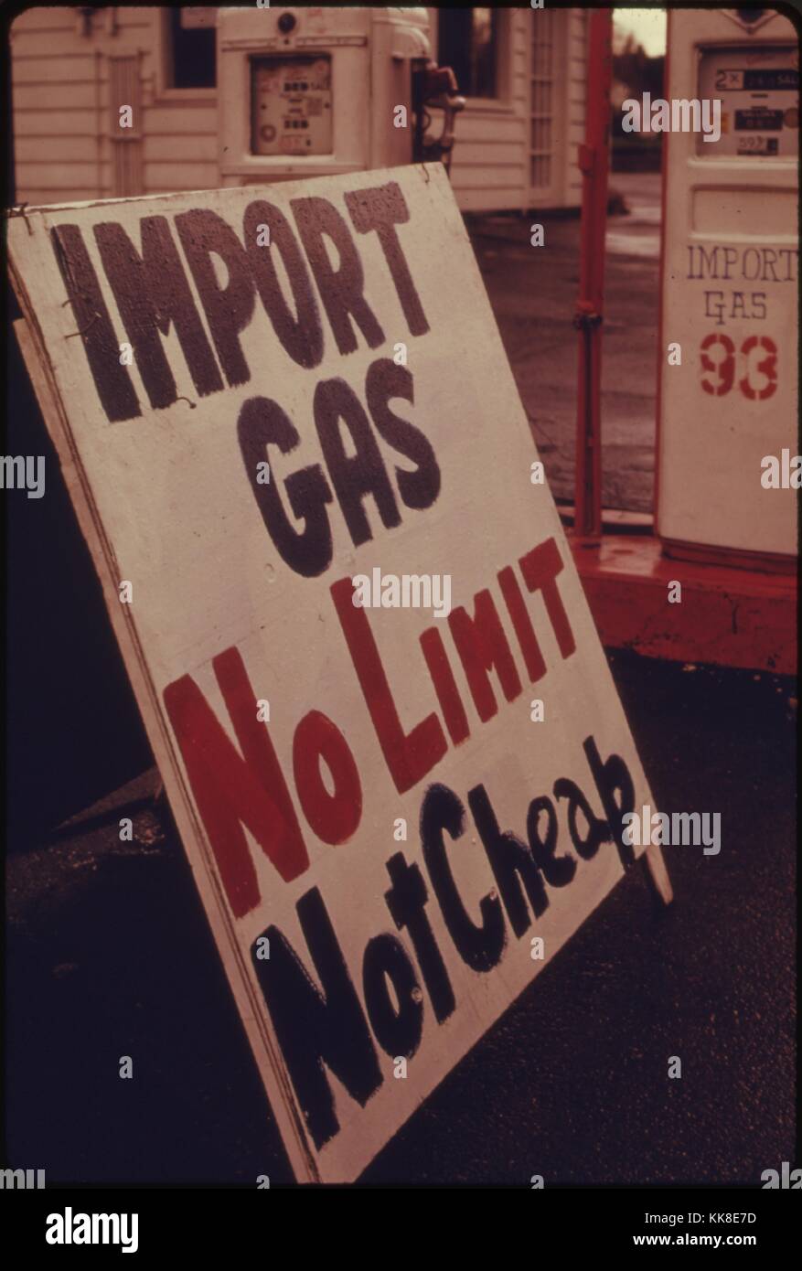 Gas shortage 1973 hi-res stock photography and images - Alamy