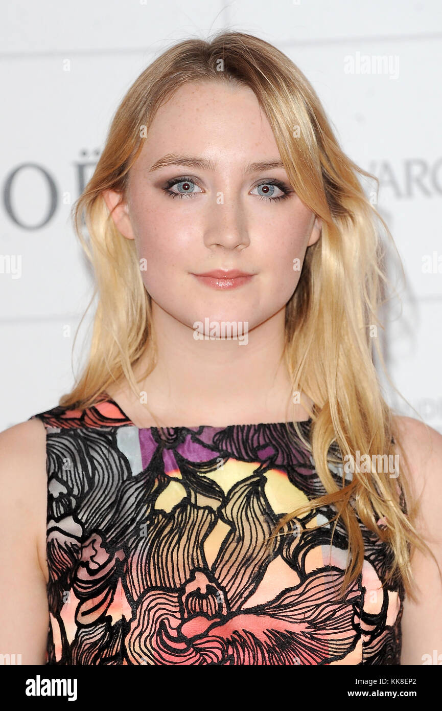 Saoirse Ronan attends the Moet British Independent Film Awards 2013 at Old Billingsgate Market in London. 8th December 2013 © Paul Treadway Stock Photo