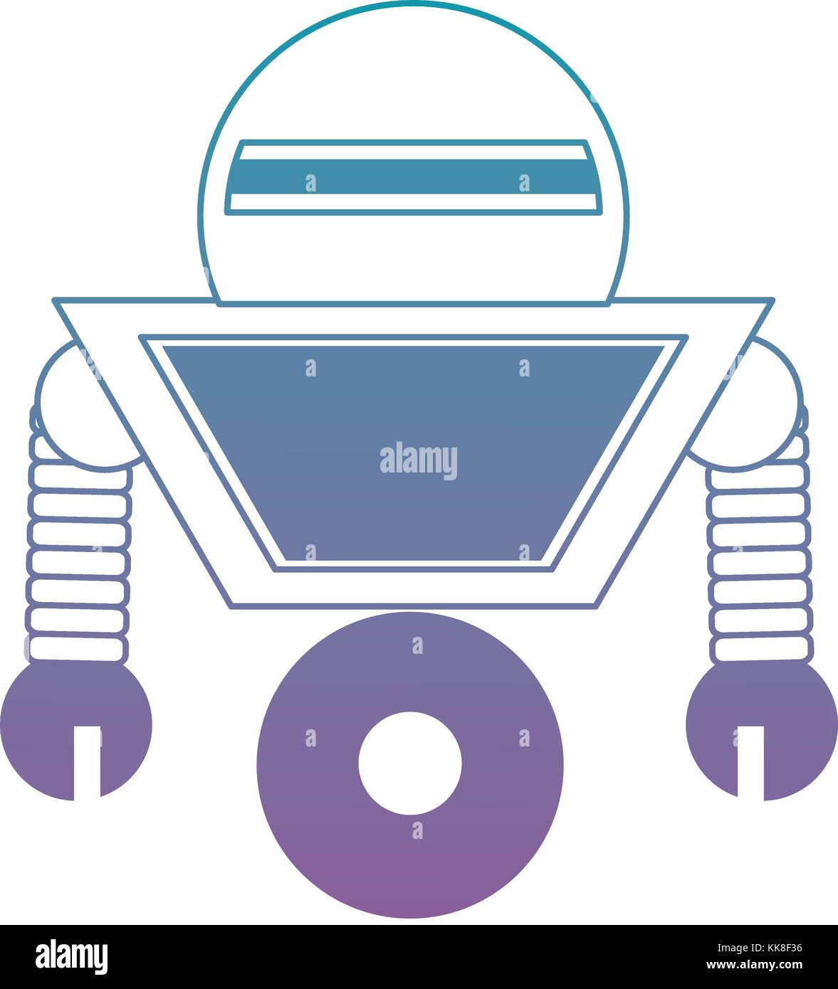 cartoon robot icon Stock Vector Image & Art - Alamy