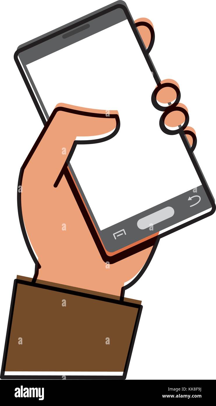 Isolated smartphone design Stock Vector Image & Art - Alamy