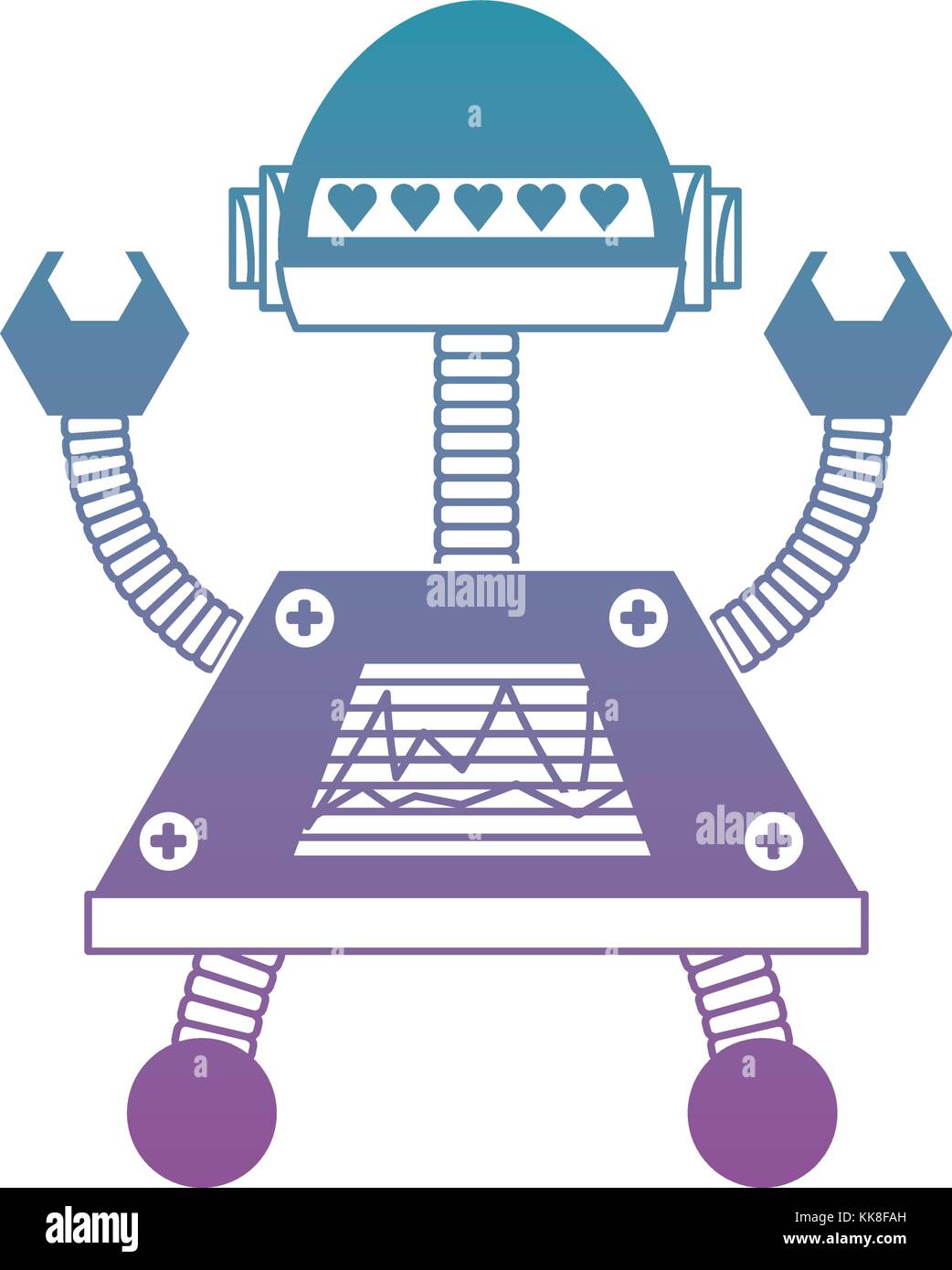 cartoon robot icon Stock Vector Image & Art - Alamy