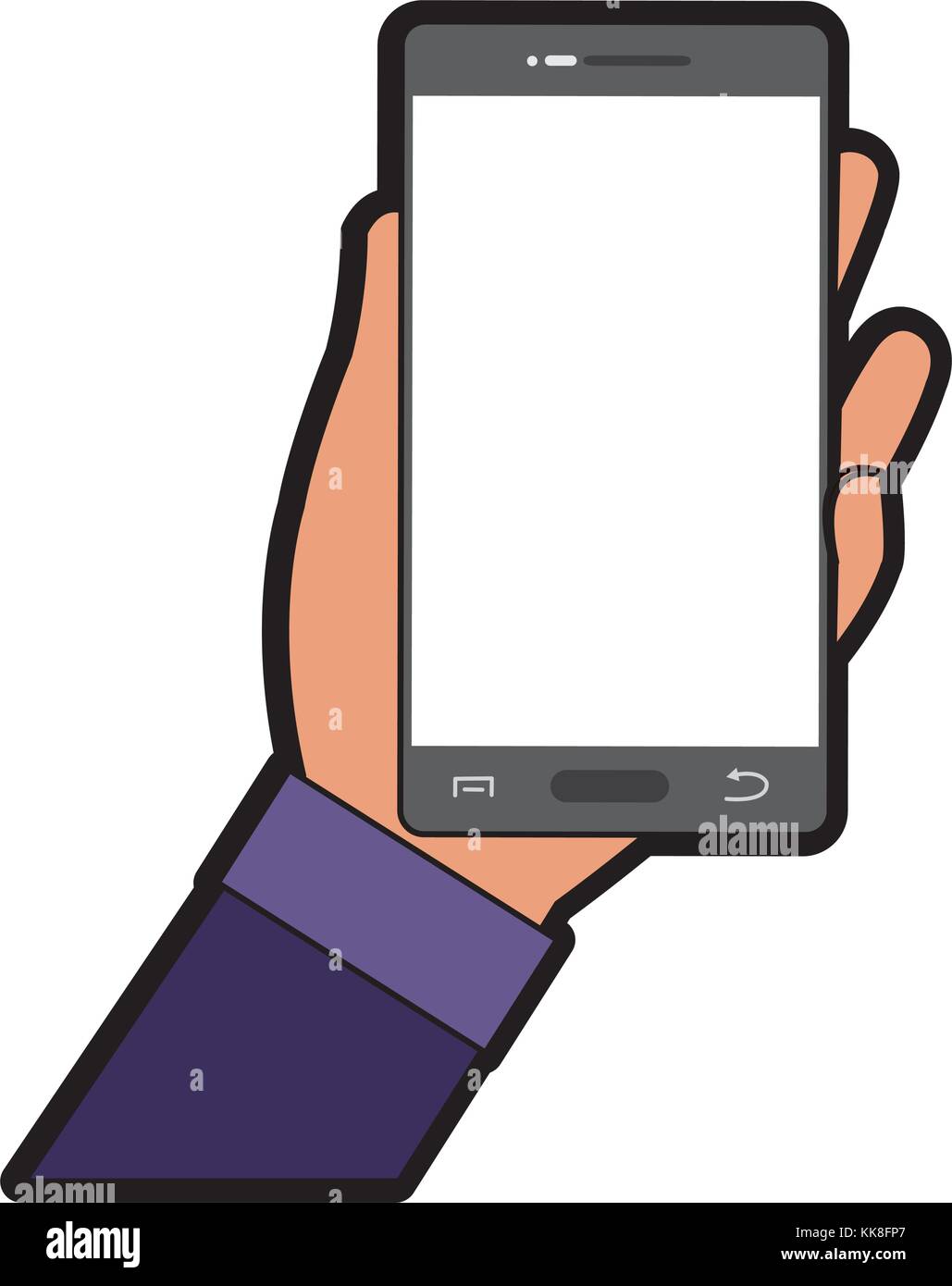 Isolated smartphone design Stock Vector Image & Art - Alamy